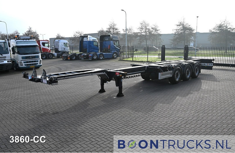 Pacton ET3 | 2x20-30-40-45ft HC * 2x EXTENDABLE * LIFT AXLE * NL TRAILER * APK 06-2026 - Container transporter/ Swap body semi-trailer: picture 5 Pacton ET3 | 2x20-30-40-45ft HC * 2x EXTENDABLE * LIFT AXLE * NL TRAILER * APK 06-2026 - Container transporter/ Swap body semi-trailer: picture 5