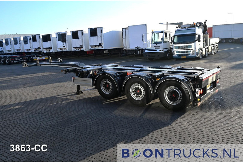 Pacton ET3 | 2x20-30-40-45ft HC * LIFT AXLE * 2x EXTENDABLE * NL TRAINER * APK 09-2026 - Container transporter/ Swap body semi-trailer: picture 3 Pacton ET3 | 2x20-30-40-45ft HC * LIFT AXLE * 2x EXTENDABLE * NL TRAINER * APK 09-2026 - Container transporter/ Swap body semi-trailer: picture 3