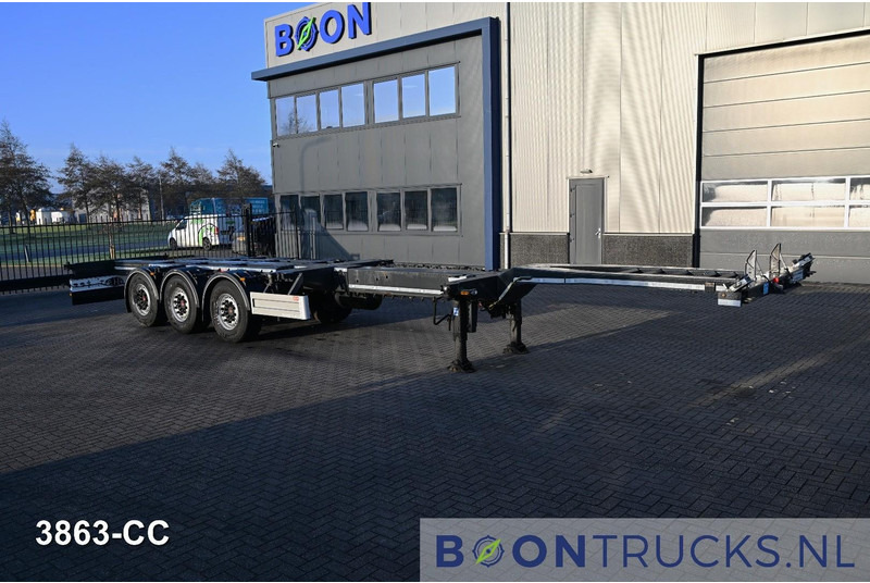 Pacton ET3 | 2x20-30-40-45ft HC * LIFT AXLE * 2x EXTENDABLE * NL TRAINER * APK 09-2026 - Container transporter/ Swap body semi-trailer: picture 4 Pacton ET3 | 2x20-30-40-45ft HC * LIFT AXLE * 2x EXTENDABLE * NL TRAINER * APK 09-2026 - Container transporter/ Swap body semi-trailer: picture 4