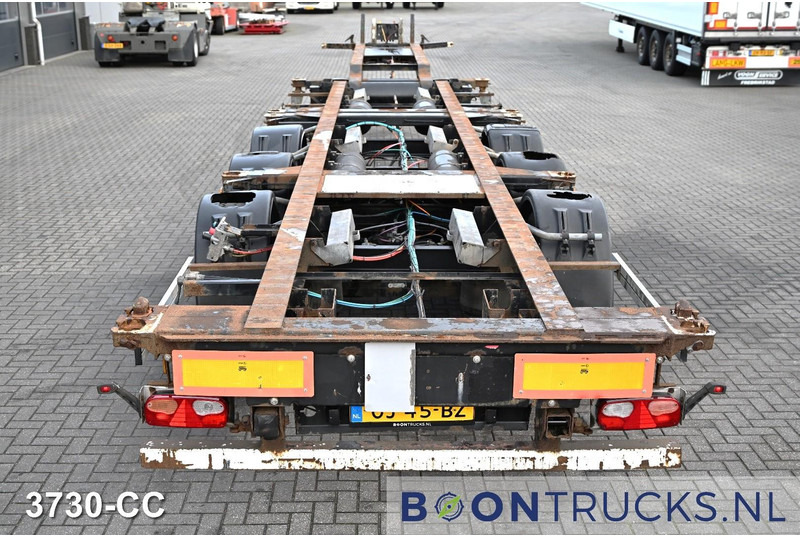 Pacton T3-007 2x20-40-45ft HC * LIFT AXLE * BPW * NL TRAILER - Container transporter/ Swap body semi-trailer: picture 5 Pacton T3-007 2x20-40-45ft HC * LIFT AXLE * BPW * NL TRAILER - Container transporter/ Swap body semi-trailer: picture 5