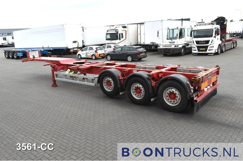 Renders EURO 900 | 2x20-30-40-45ft HC * SAF/DISC * LIFT AXLE * EXTENDABLE REAR - Container transporter/ Swap body semi-trailer: picture 3 Renders EURO 900 | 2x20-30-40-45ft HC * SAF/DISC * LIFT AXLE * EXTENDABLE REAR - Container transporter/ Swap body semi-trailer: picture 3