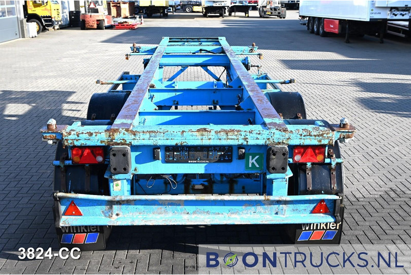 Schweriner Nutzfahrzeuge CS 20 CHASSIS | 20 ft * STEEL SUSPENSION * BPW/DRUM * 9x AVAILABLE - Container transporter/ Swap body semi-trailer: picture 5 Schweriner Nutzfahrzeuge CS 20 CHASSIS | 20 ft * STEEL SUSPENSION * BPW/DRUM * 9x AVAILABLE - Container transporter/ Swap body semi-trailer: picture 5