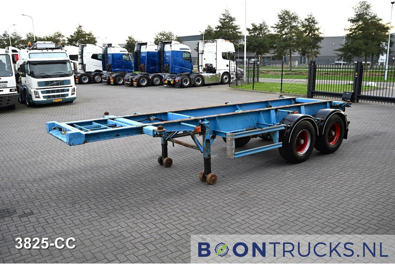 Schweriner Nutzfahrzeuge CS 20 CHASSIS | 20ft * STEEL SUSPENSION * BPW / DRUM * 9x AVAILABLE - Container transporter/ Swap body semi-trailer: picture 4 Schweriner Nutzfahrzeuge CS 20 CHASSIS | 20ft * STEEL SUSPENSION * BPW / DRUM * 9x AVAILABLE - Container transporter/ Swap body semi-trailer: picture 4