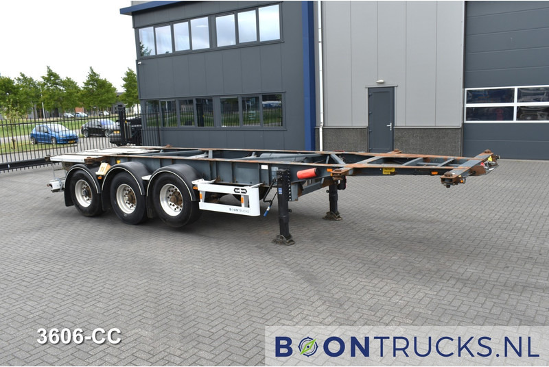 Van Hool 3B0071 TANK CHASSIS | 20-30ft * ADR: FL, AT, OX * 3840 KG * LIFT AXLE - Container transporter/ Swap body semi-trailer: picture 4 Van Hool 3B0071 TANK CHASSIS | 20-30ft * ADR: FL, AT, OX * 3840 KG * LIFT AXLE - Container transporter/ Swap body semi-trailer: picture 4