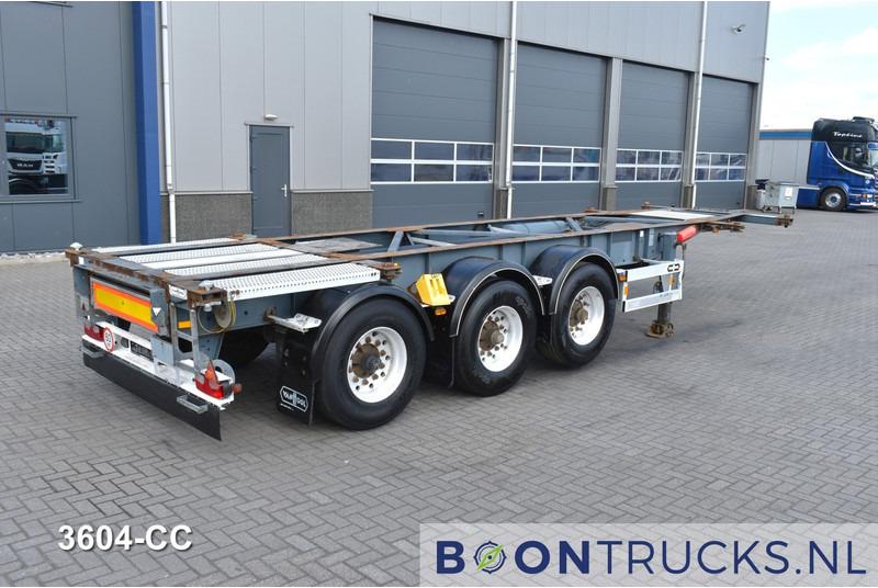 Van Hool 3B0071 TANK CHASSIS | 20-30ft * ADR: FL, AT, OX * 3840 KG * LIFT AXLE - Container transporter/ Swap body semi-trailer: picture 1 Van Hool 3B0071 TANK CHASSIS | 20-30ft * ADR: FL, AT, OX * 3840 KG * LIFT AXLE - Container transporter/ Swap body semi-trailer: picture 1