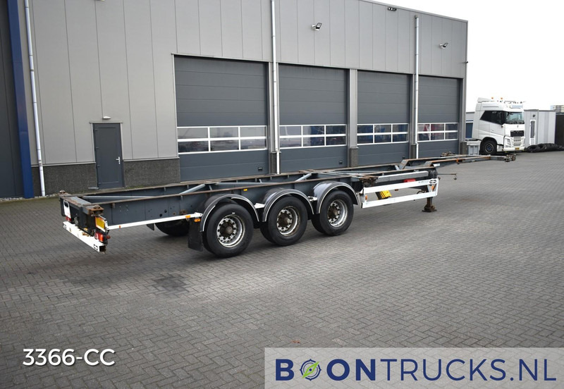 Van Hool 3B2015 FIXED CHASSIS | 2x20-40ft HC * 4600 Kg * NL TRAILER - Container transporter/ Swap body semi-trailer: picture 1 Van Hool 3B2015 FIXED CHASSIS | 2x20-40ft HC * 4600 Kg * NL TRAILER - Container transporter/ Swap body semi-trailer: picture 1