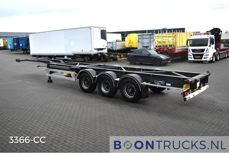 Van Hool 3B2015 FIXED CHASSIS | 2x20-40ft HC * 4600 Kg * NL TRAILER - Container transporter/ Swap body semi-trailer: picture 2 Van Hool 3B2015 FIXED CHASSIS | 2x20-40ft HC * 4600 Kg * NL TRAILER - Container transporter/ Swap body semi-trailer: picture 2
