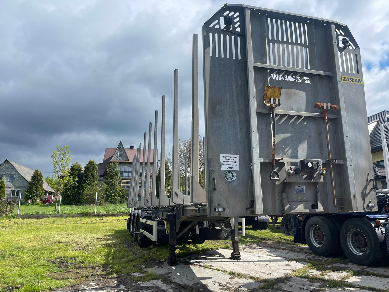 ZASŁAW D651A - Timber semi-trailer: picture 2 ZASŁAW D651A - Timber semi-trailer: picture 2