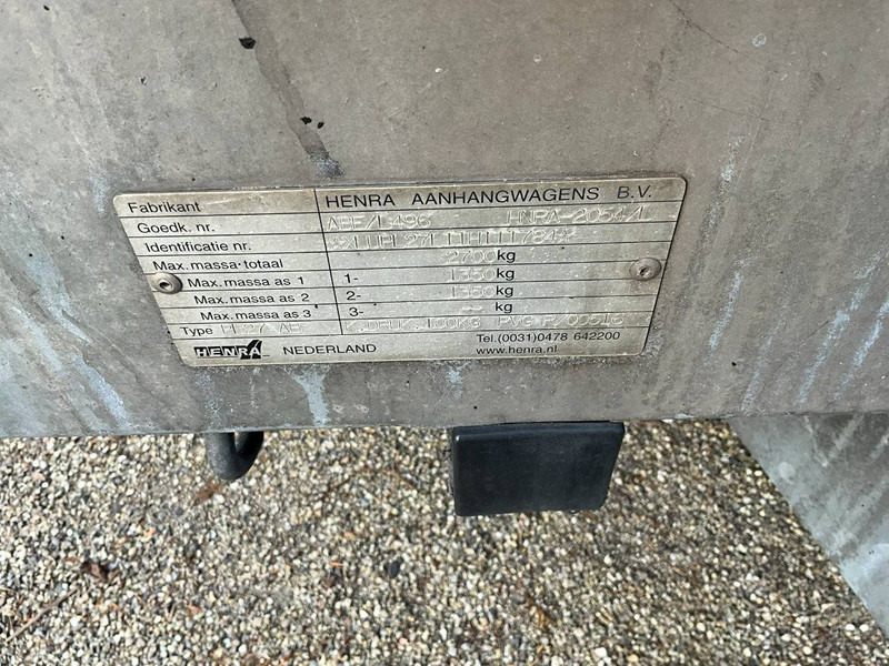 Dropside/ Flatbed trailer Henra PL 2: picture 16