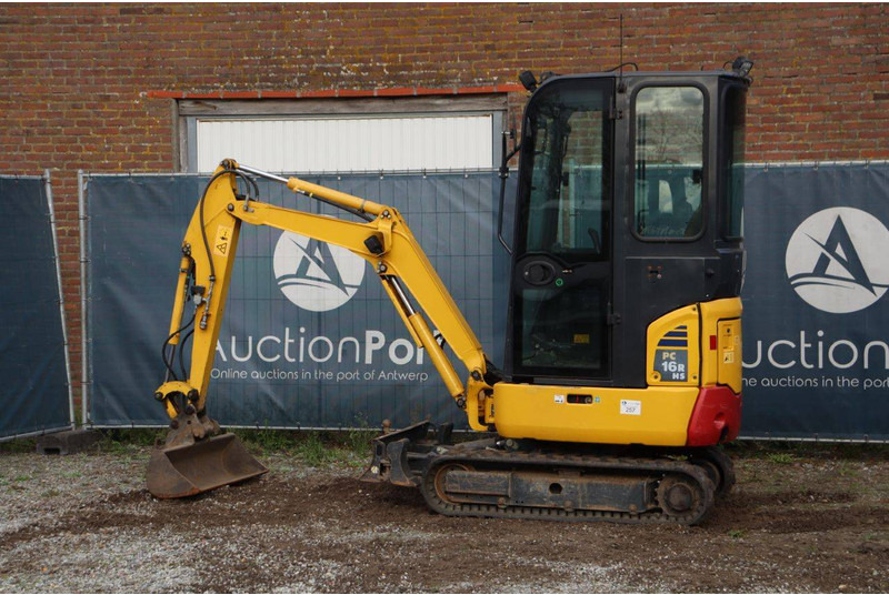 Komatsu PC16R-3HS - Mini excavator: picture 3 Komatsu PC16R-3HS - Mini excavator: picture 3