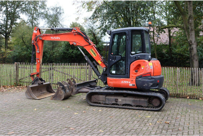 Kubota U55-4 - Crawler excavator: picture 3 Kubota U55-4 - Crawler excavator: picture 3