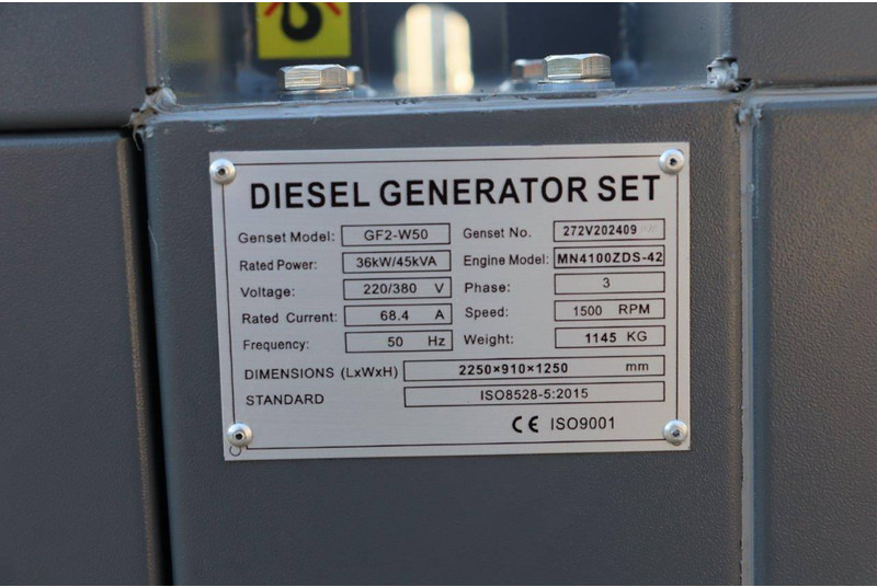 New Generator set Onbekend GF2-W50: picture 11