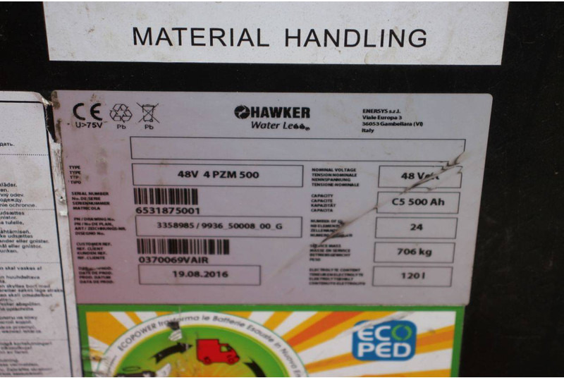 Electric forklift Toyota 8FBE15T: picture 20