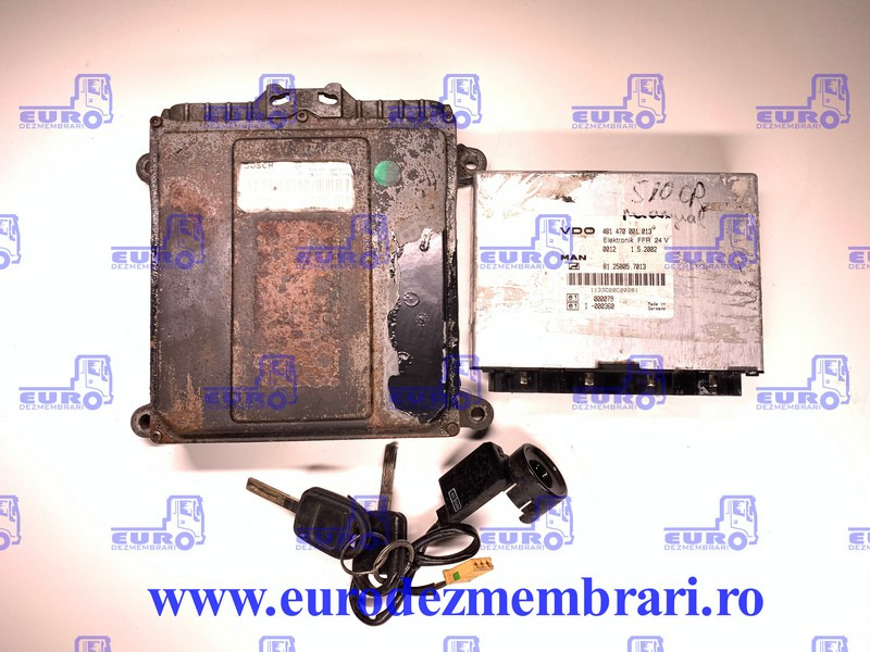 CALCULATOR KIT PORNIRE MAN TGA D28 510CP 0281001761 - ECU for Truck: picture 1 CALCULATOR KIT PORNIRE MAN TGA D28 510CP 0281001761 - ECU for Truck: picture 1