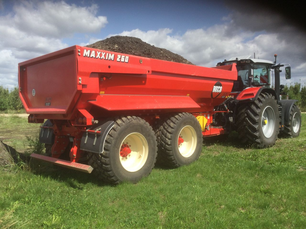 Beco Maxxim 260 - Tipper trailer: picture 3 Beco Maxxim 260 - Tipper trailer: picture 3