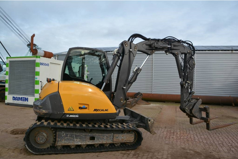 Mecalac 8 MCR - Mini excavator: picture 5 Mecalac 8 MCR - Mini excavator: picture 5