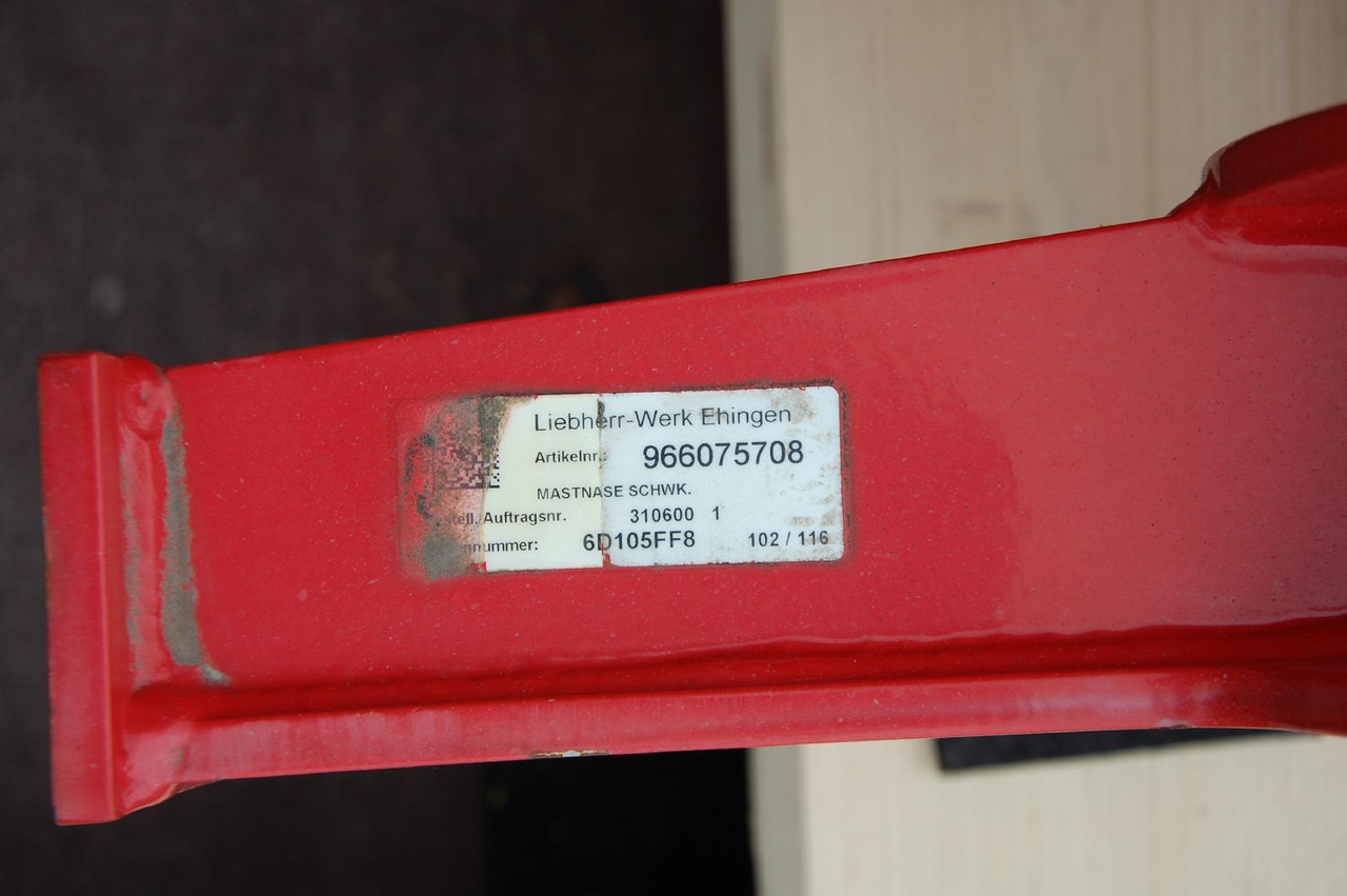 Leasing of  Liebherr Zubehör = LTM 1500-8.1 / Mastnase 60 t Liebherr Zubehör = LTM 1500-8.1 / Mastnase 60 t: picture 6