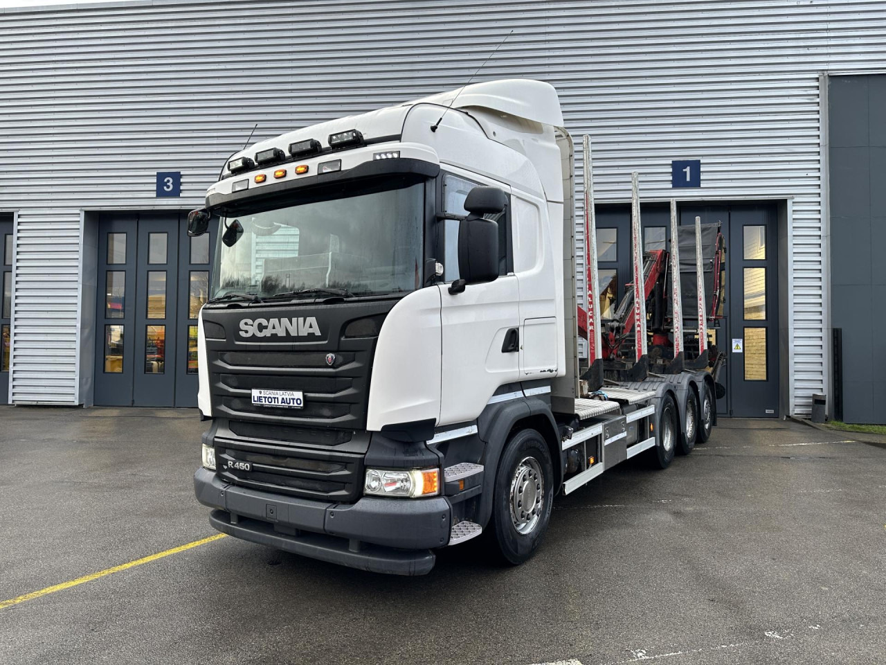 SCANIA R 450 LB8x4*4HNB - Cab chassis truck: picture 4 SCANIA R 450 LB8x4*4HNB - Cab chassis truck: picture 4
