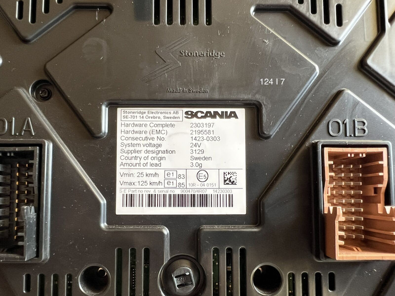 Scania - Dashboard: picture 2 Scania - Dashboard: picture 2