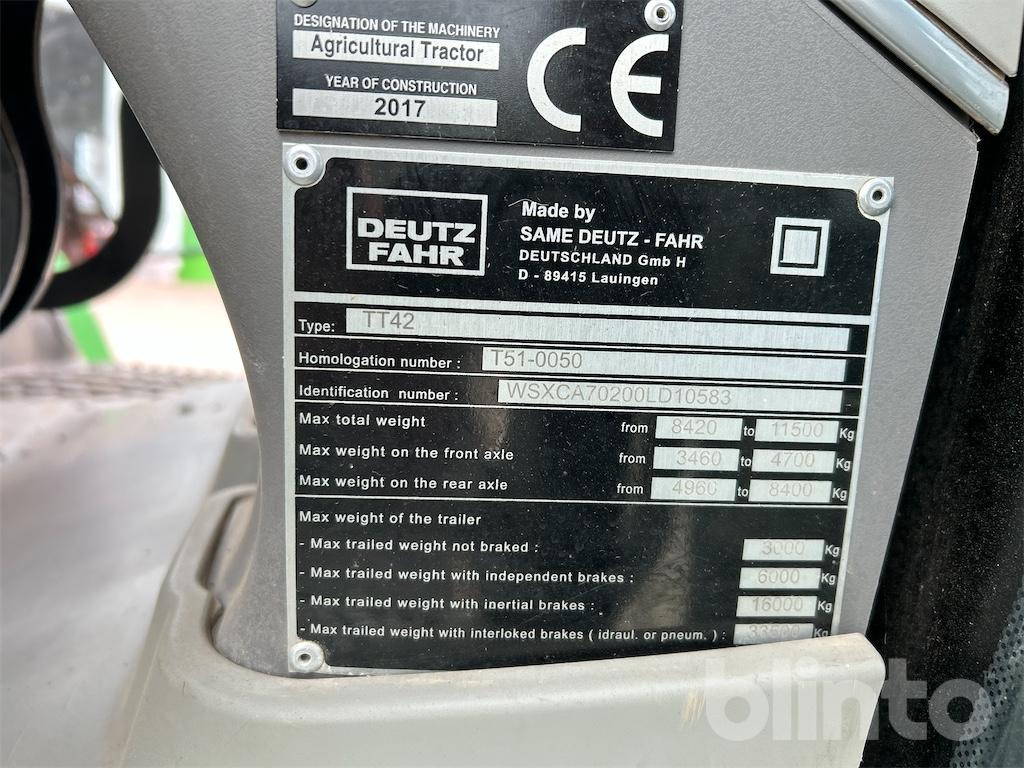 Farm tractor Deutz-Fahr 6165: picture 6