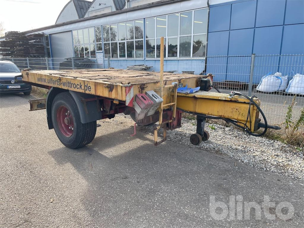 Dietrich Hilse GmbH BAL 109 (2007) - Dropside/ Flatbed trailer: picture 2 Dietrich Hilse GmbH BAL 109 (2007) - Dropside/ Flatbed trailer: picture 2