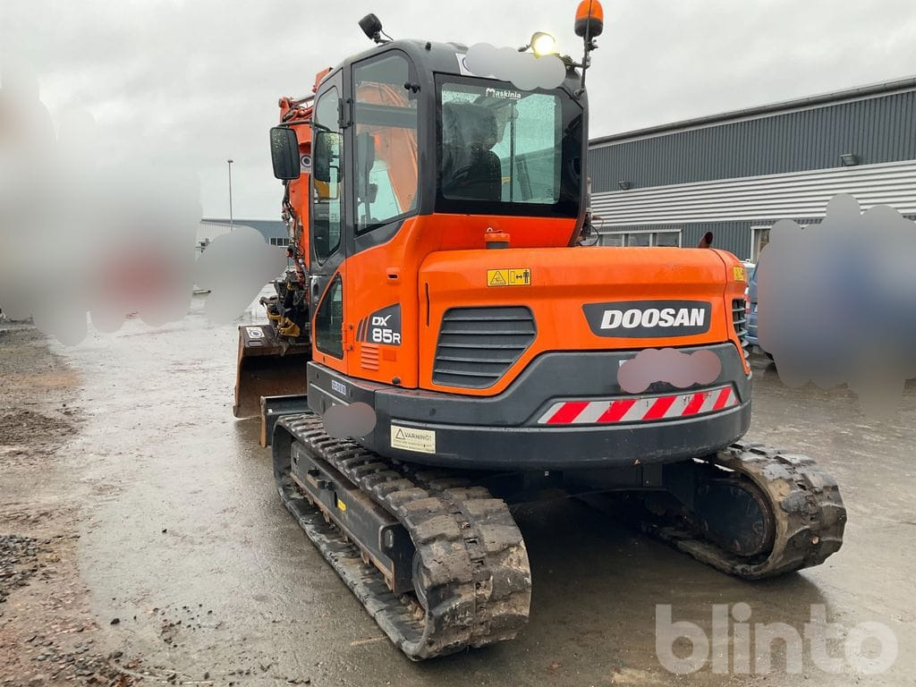 Doosan DX85R-3 med tiltrotator och redskap - Crawler excavator: picture 4 Doosan DX85R-3 med tiltrotator och redskap - Crawler excavator: picture 4