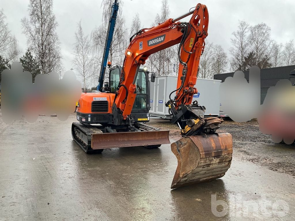 Doosan DX85R-3 med tiltrotator och redskap - Crawler excavator: picture 2 Doosan DX85R-3 med tiltrotator och redskap - Crawler excavator: picture 2