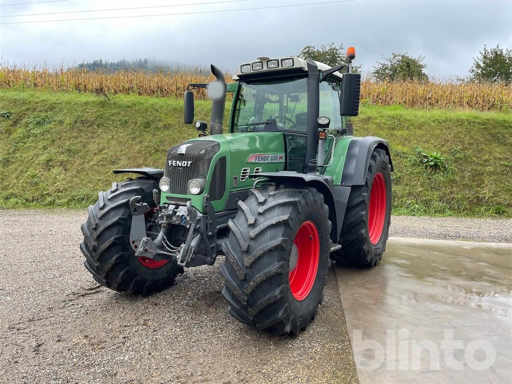 Fendt 820 Vario (2010) - Farm tractor: picture 1 Fendt 820 Vario (2010) - Farm tractor: picture 1