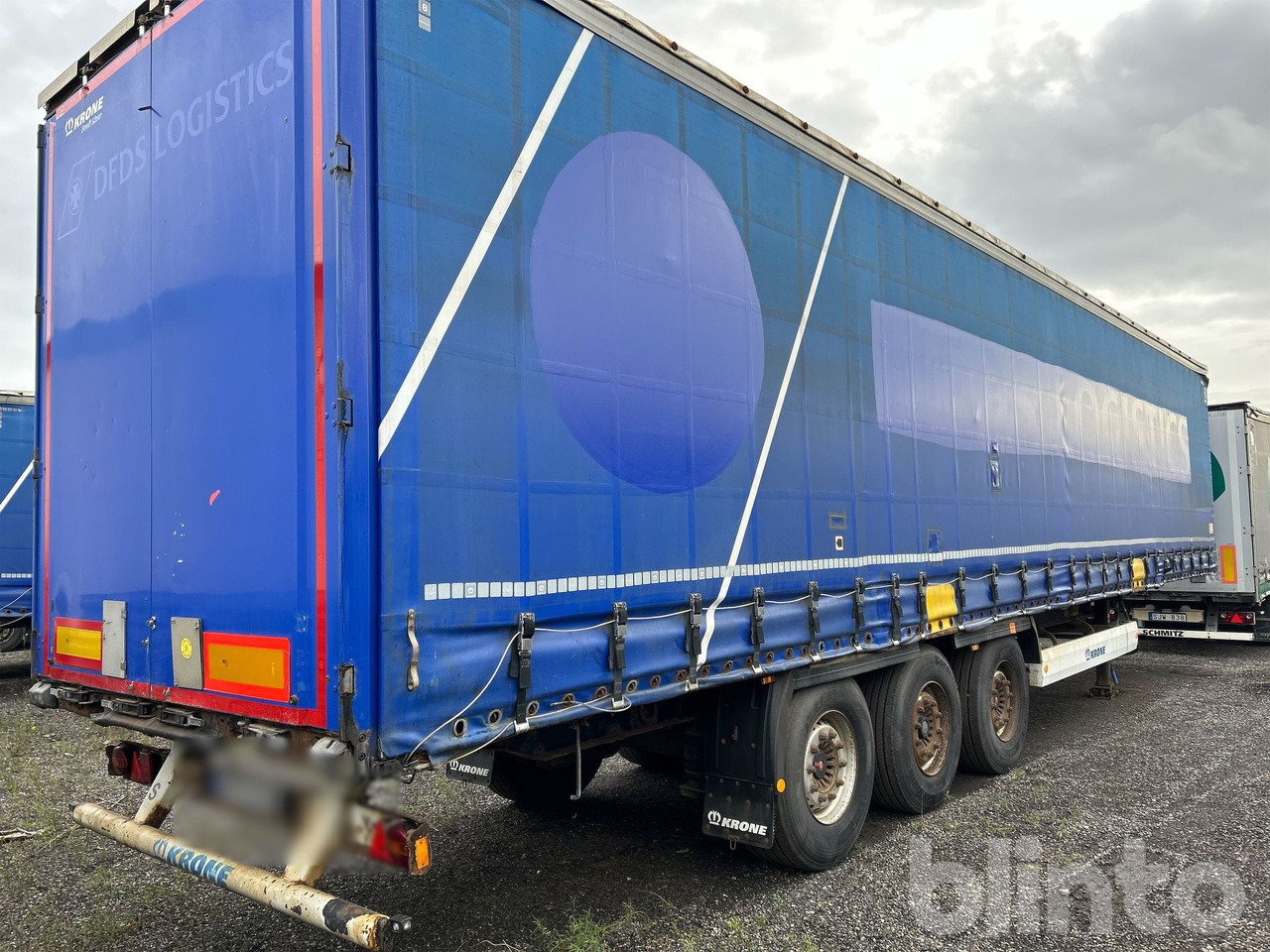KRONE SD - Curtainsider semi-trailer: picture 4 KRONE SD - Curtainsider semi-trailer: picture 4
