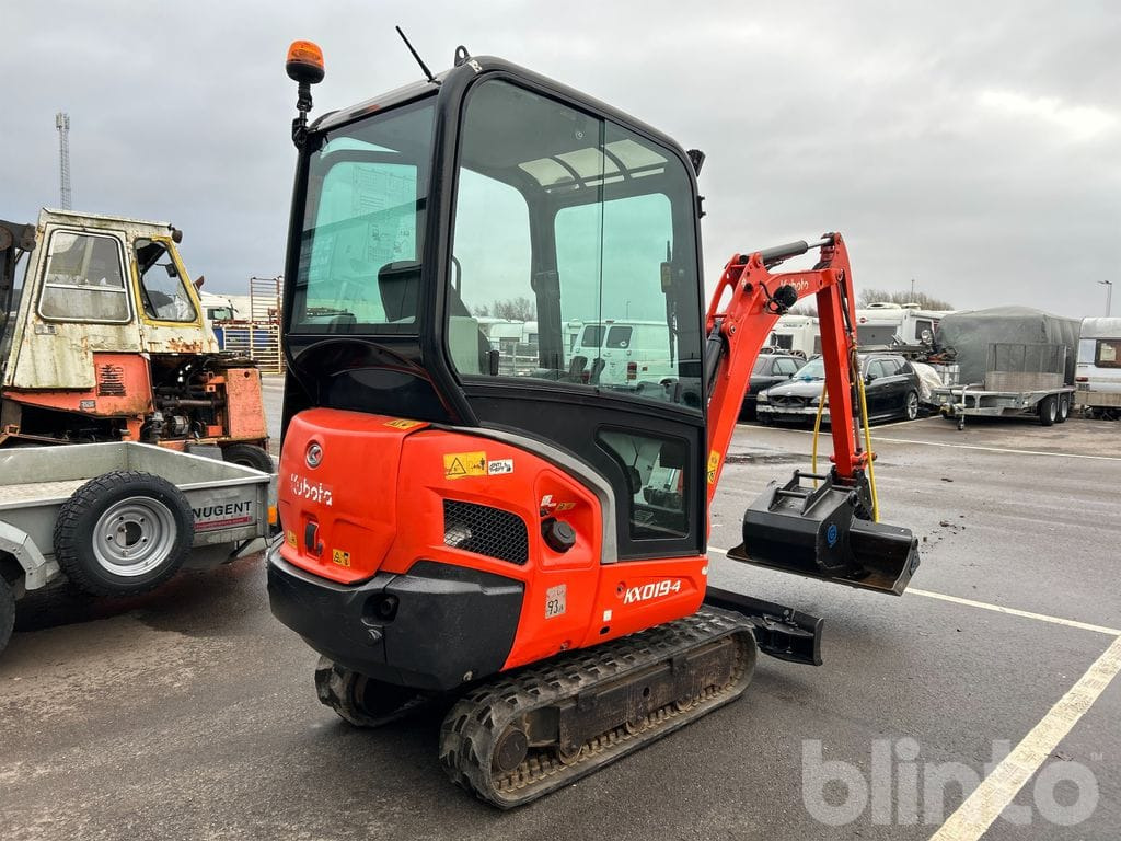 Kubota KX019-4 - 2 redskap - Mini excavator: picture 5 Kubota KX019-4 - 2 redskap - Mini excavator: picture 5