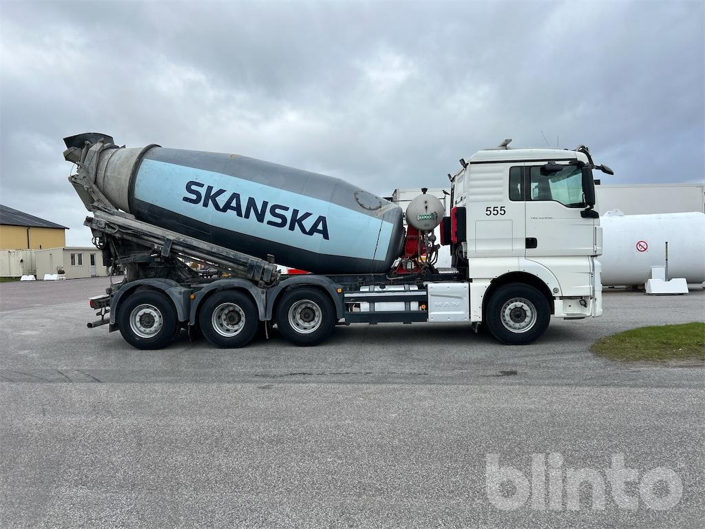 MAN 92X TGX - Tridem - Concrete mixer truck: picture 4 MAN 92X TGX - Tridem - Concrete mixer truck: picture 4