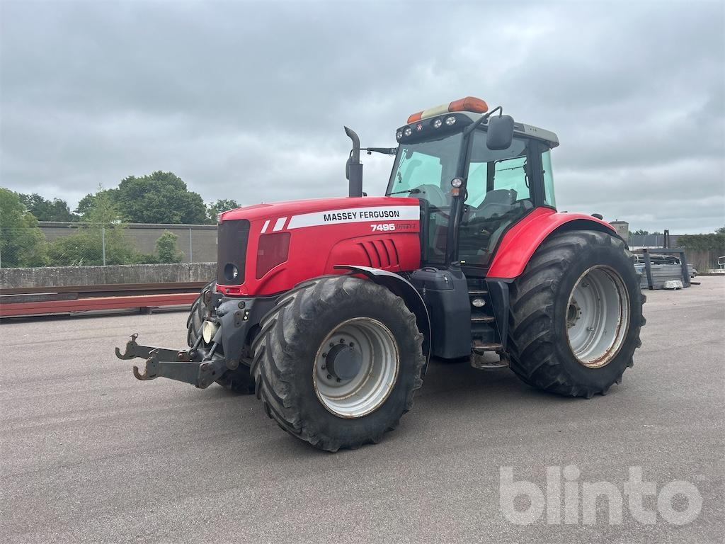 MASSEY FERGUSON YC 7495 Dyna VT - Frontlyft - Farm tractor: picture 1 MASSEY FERGUSON YC 7495 Dyna VT - Frontlyft - Farm tractor: picture 1