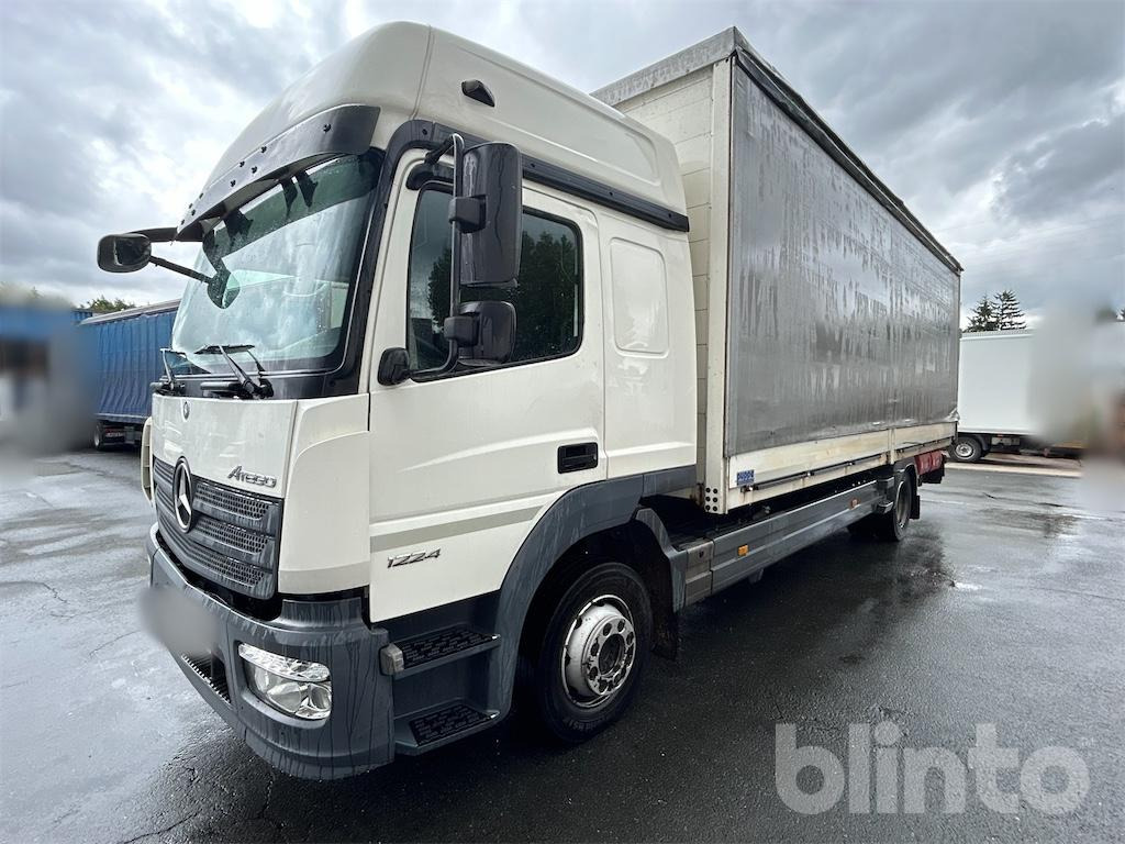 Mercedes Benz Atego 1224 - Curtainsider truck: picture 1 Mercedes Benz Atego 1224 - Curtainsider truck: picture 1