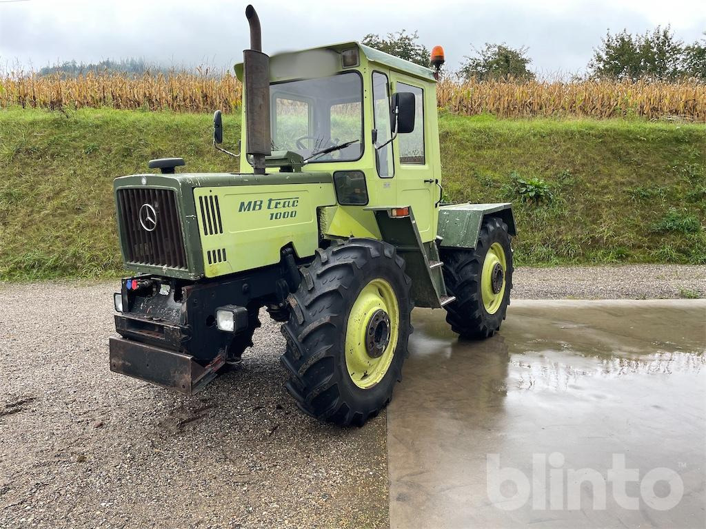 Mercedes Benz MB-trac 1000 (1983) - Farm tractor: picture 1 Mercedes Benz MB-trac 1000 (1983) - Farm tractor: picture 1