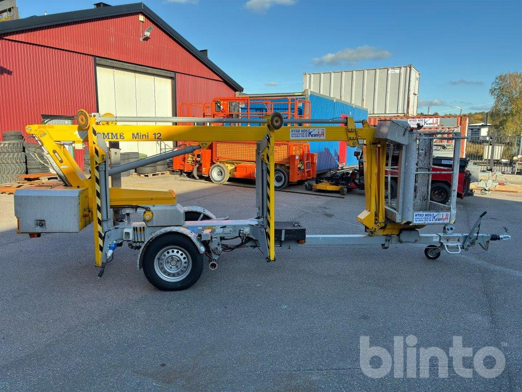 OMME LIFT MINI 12 EBZ - Trailer mounted boom lift: picture 4 OMME LIFT MINI 12 EBZ - Trailer mounted boom lift: picture 4