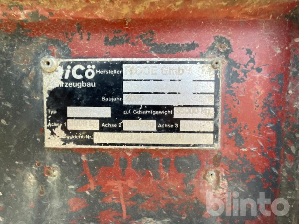 RICOE GmbH / Kipper Volumen 40 m³ (2005) - Tipper semi-trailer: picture 5 RICOE GmbH / Kipper Volumen 40 m³ (2005) - Tipper semi-trailer: picture 5