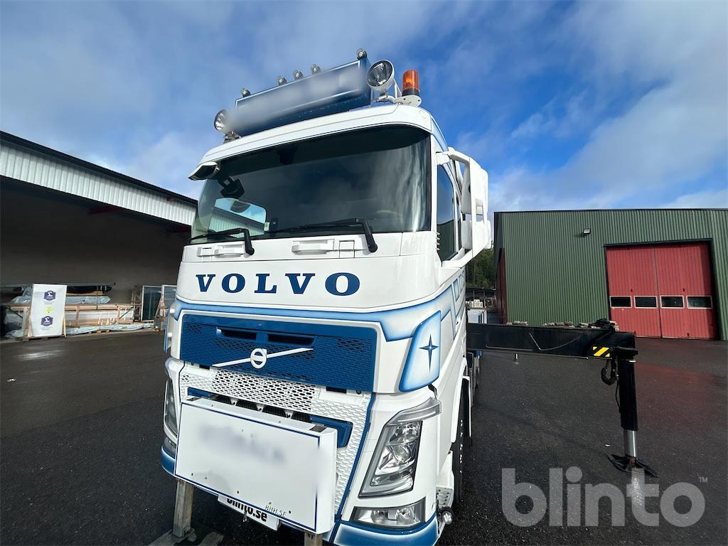 Dropside/ Flatbed truck, Crane truck VOLVO FH 8*4 Palfinger PK: picture 22