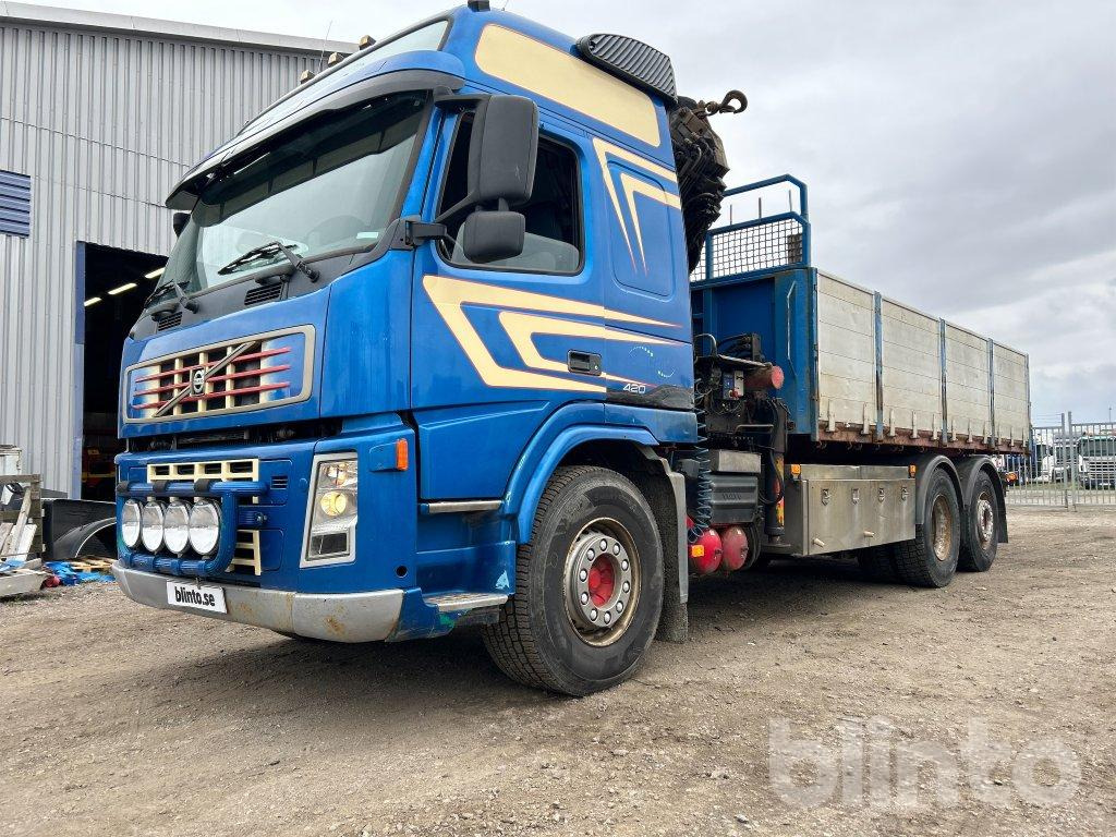 VOLVO FM12 6*2 - Tipper, Crane truck: picture 2 VOLVO FM12 6*2 - Tipper, Crane truck: picture 2