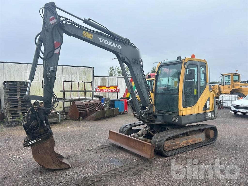 Volvo EC55B PRO - Rototilt - 6 Redskap - Crawler excavator: picture 1 Volvo EC55B PRO - Rototilt - 6 Redskap - Crawler excavator: picture 1
