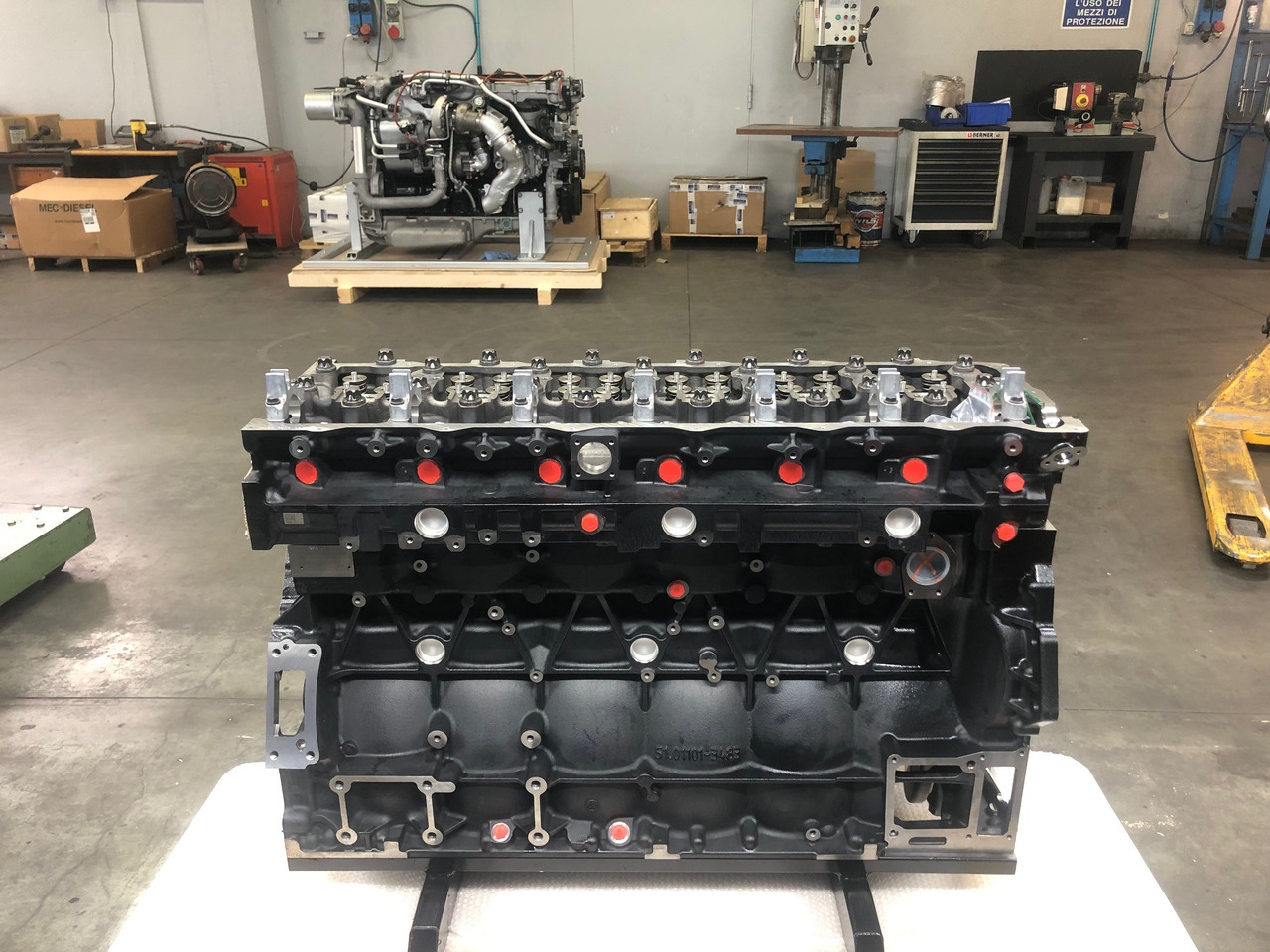 Cylinder block for Bus LONGBLOCK MAN D2676 EURO 6c (bus): picture 8 Cylinder block for Bus LONGBLOCK MAN D2676 EURO 6c (bus): picture 8