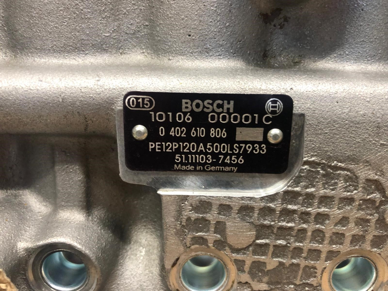 POMPA INIEZIONE MOTORE MAN D2842 - Fuel pump: picture 4 POMPA INIEZIONE MOTORE MAN D2842 - Fuel pump: picture 4