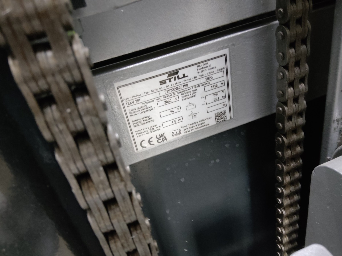 Still EXV20I/BATT.NEU - Stacker: picture 5 Still EXV20I/BATT.NEU - Stacker: picture 5