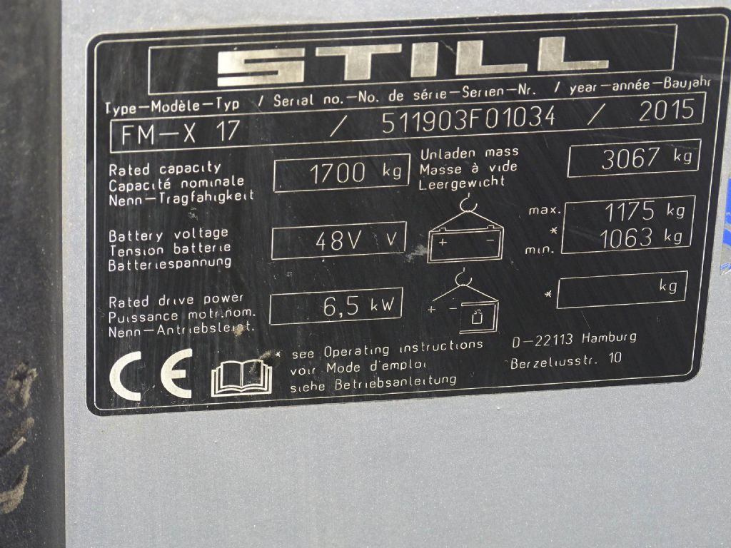 Still FM-X17 - Reach truck: picture 5 Still FM-X17 - Reach truck: picture 5
