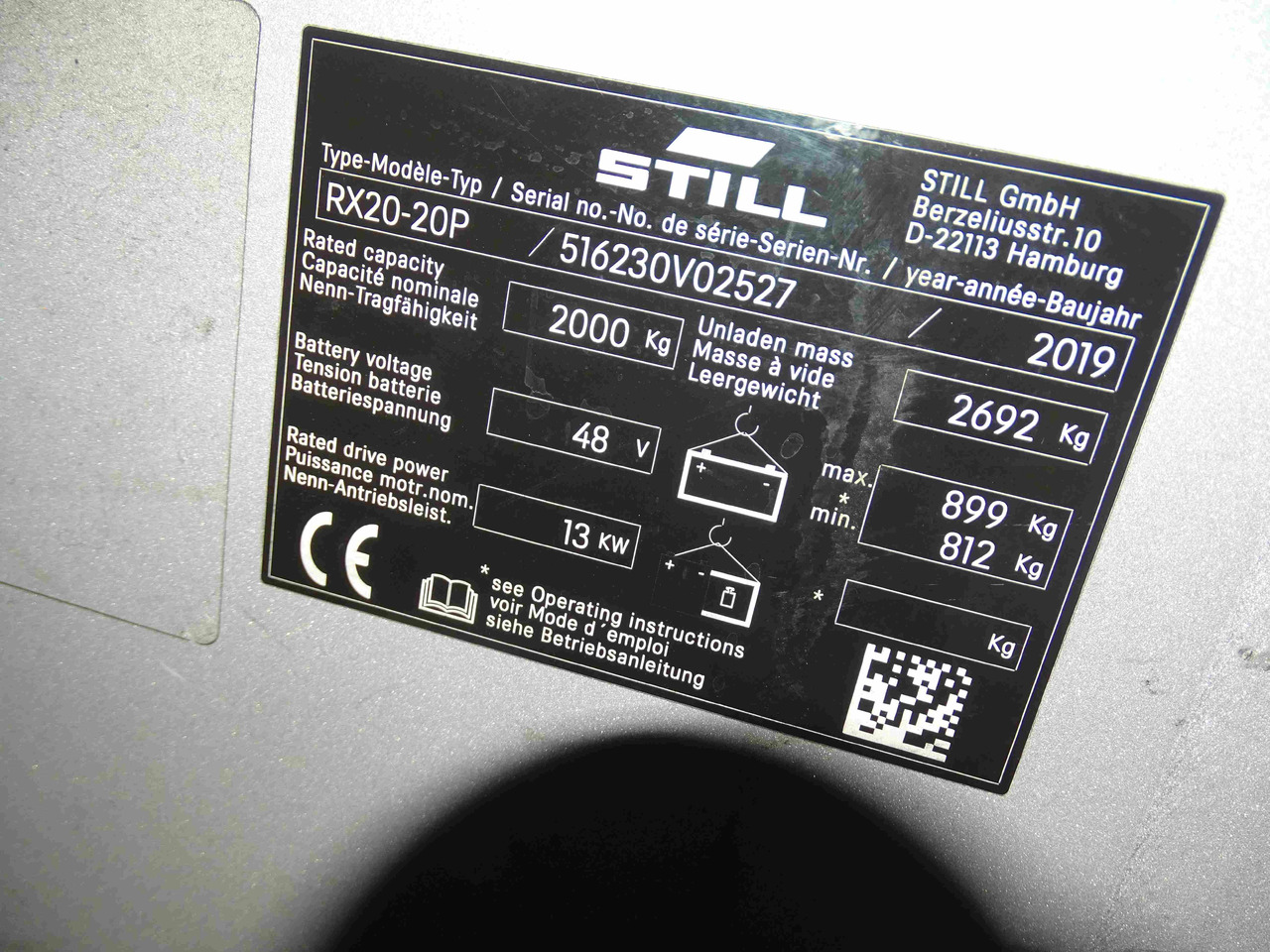 Still RX20-20P - Electric forklift: picture 5 Still RX20-20P - Electric forklift: picture 5