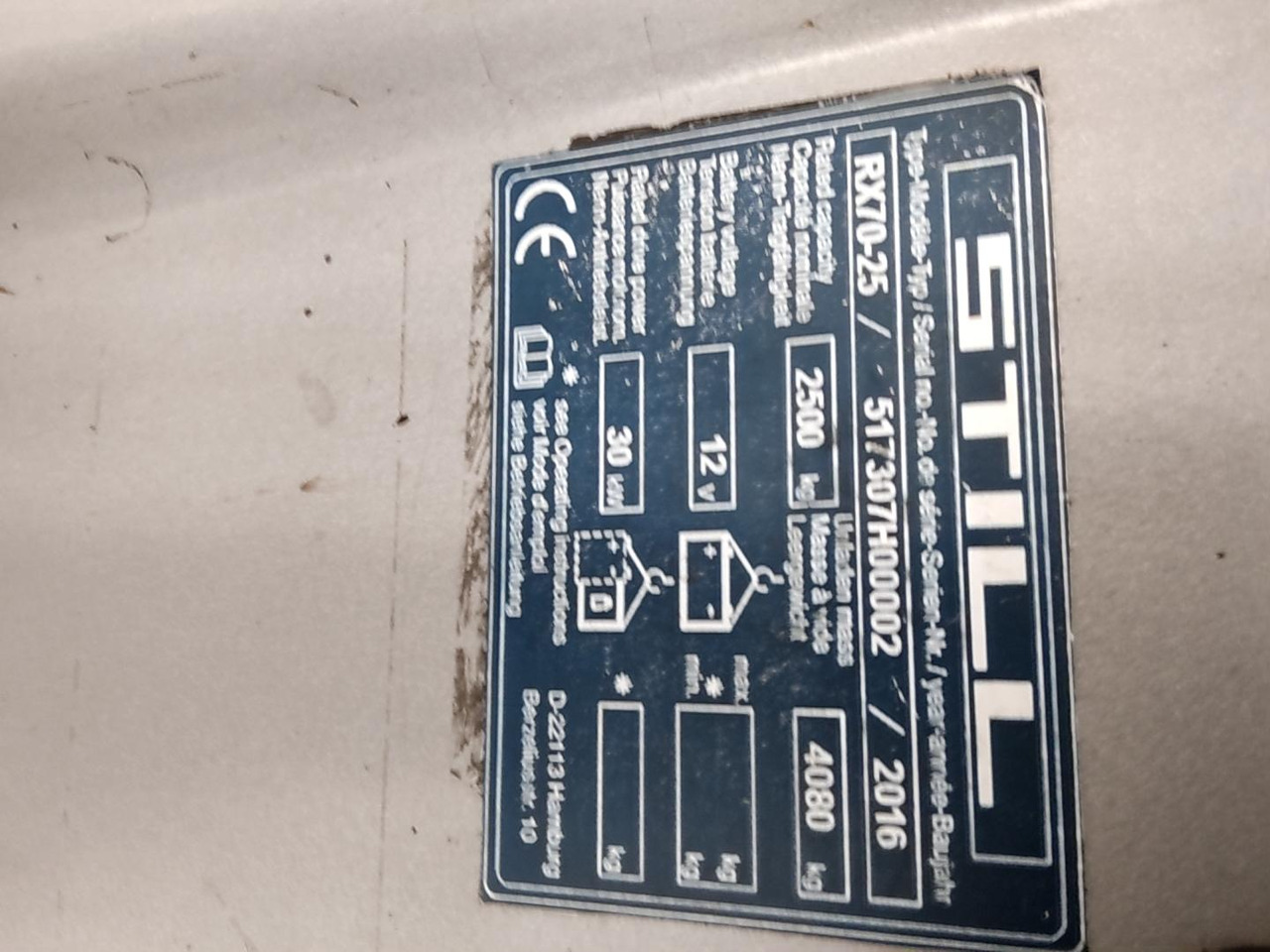 Still RX70-25T - Forklift: picture 5 Still RX70-25T - Forklift: picture 5