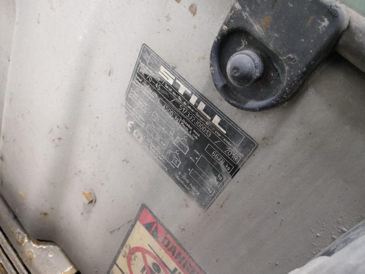 Still RX70-45 - Diesel forklift: picture 5 Still RX70-45 - Diesel forklift: picture 5