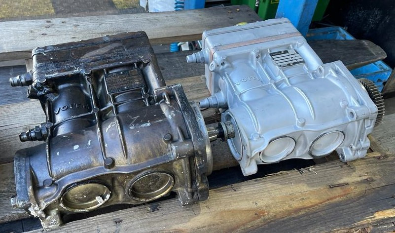 New Air brake compressor for Other machinery Mercedes Benz Air Compressor A0011306415 Reconditioned: picture 11