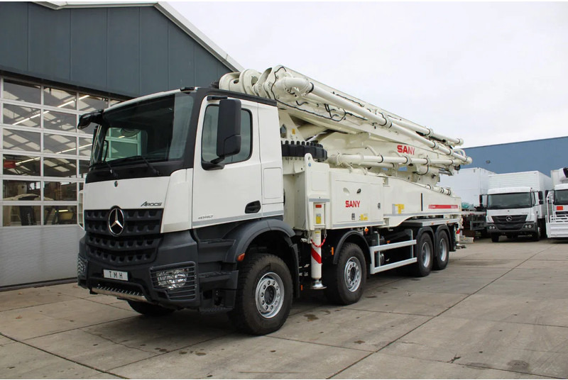 Mercedes-Benz Arocs 4140 8x4 Sany SY49 Concrete Pump Build by Putzmeister - Concrete pump truck: picture 1 Mercedes-Benz Arocs 4140 8x4 Sany SY49 Concrete Pump Build by Putzmeister - Concrete pump truck: picture 1