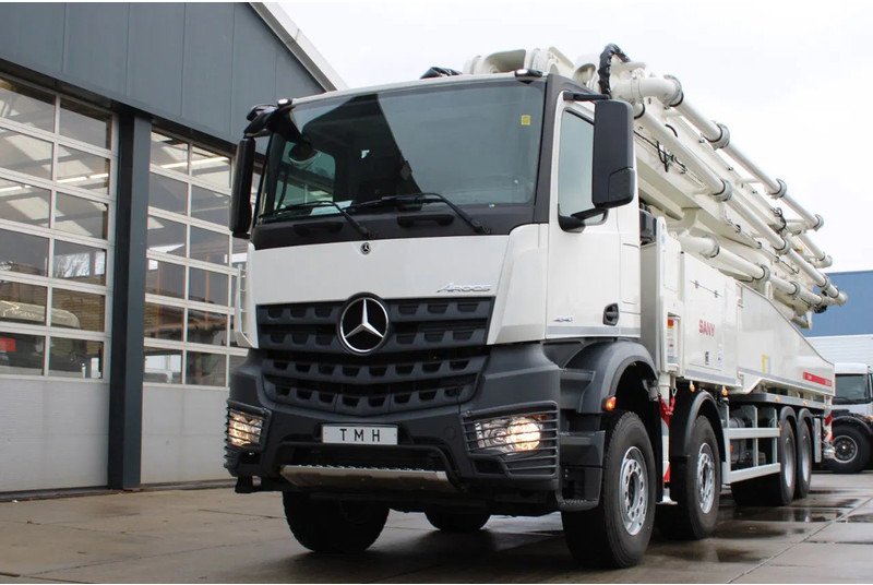 Mercedes-Benz Arocs 4840 8x4 Sany SY56 Concrete pump Build by Putzmeister - Concrete pump truck: picture 1 Mercedes-Benz Arocs 4840 8x4 Sany SY56 Concrete pump Build by Putzmeister - Concrete pump truck: picture 1