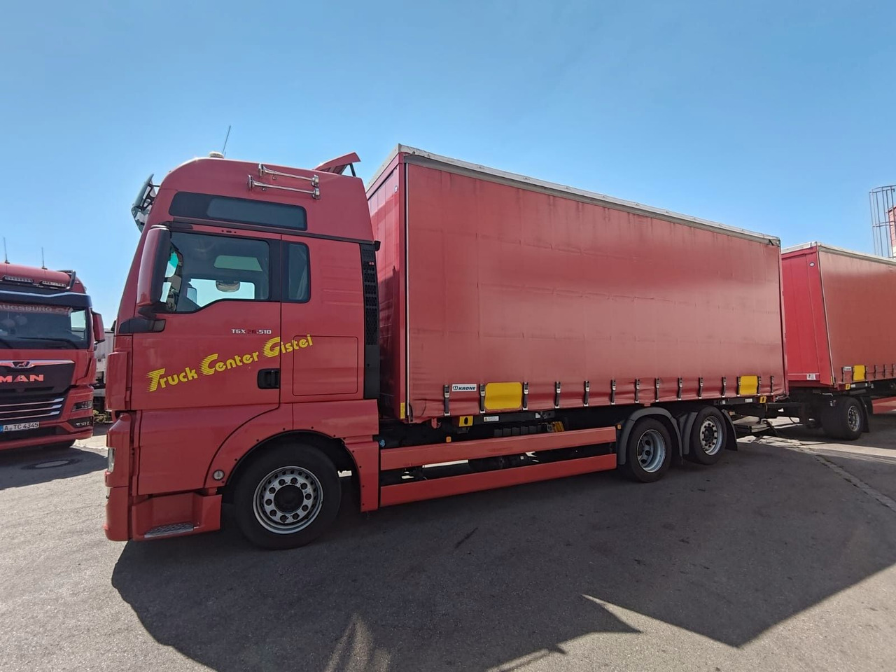 MAN TGX 26.510 6x2-4 LL*WB*Krone AZ18 + Krone WP7.3 - Container transporter/ Swap body truck: picture 2 MAN TGX 26.510 6x2-4 LL*WB*Krone AZ18 + Krone WP7.3 - Container transporter/ Swap body truck: picture 2